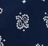 Pochette Œillets - Navy / Chambray