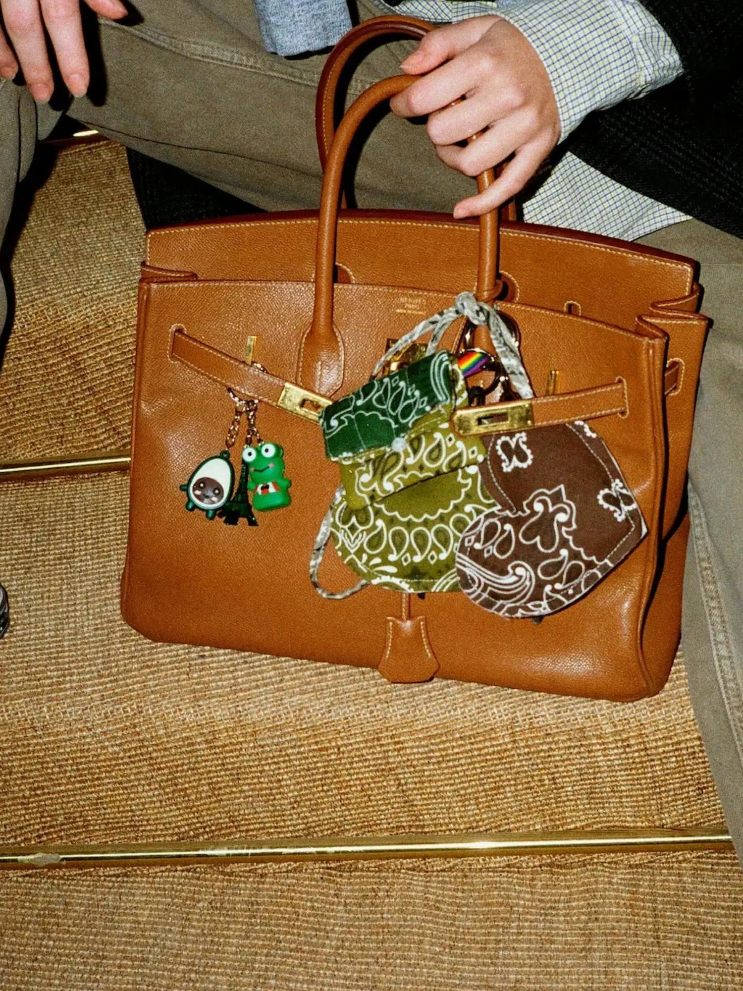 Porte-Clés - COEUR - Bronze / Vert Week-end