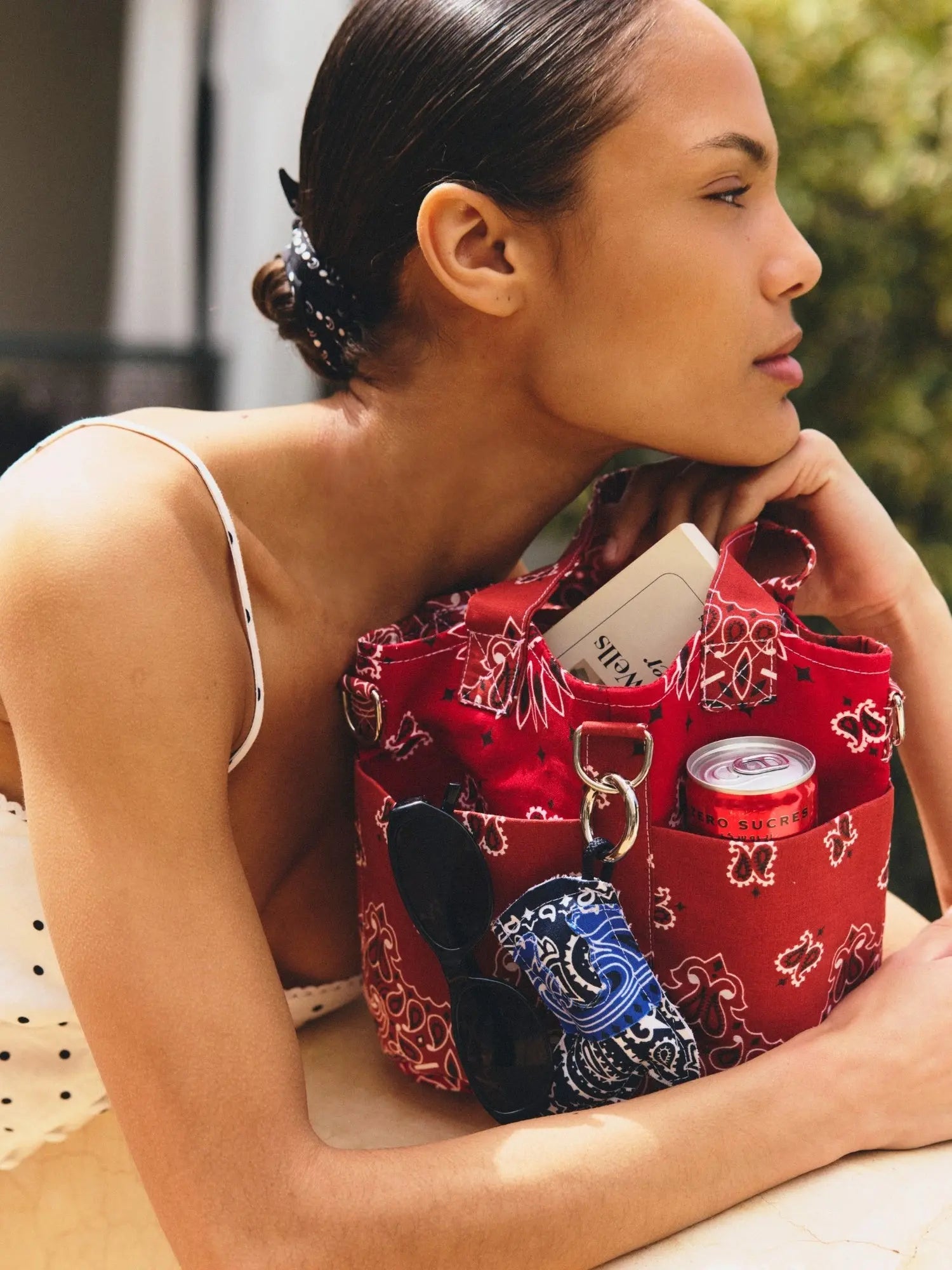 Sac Jolie Pocket -  Vintage Red / Real red