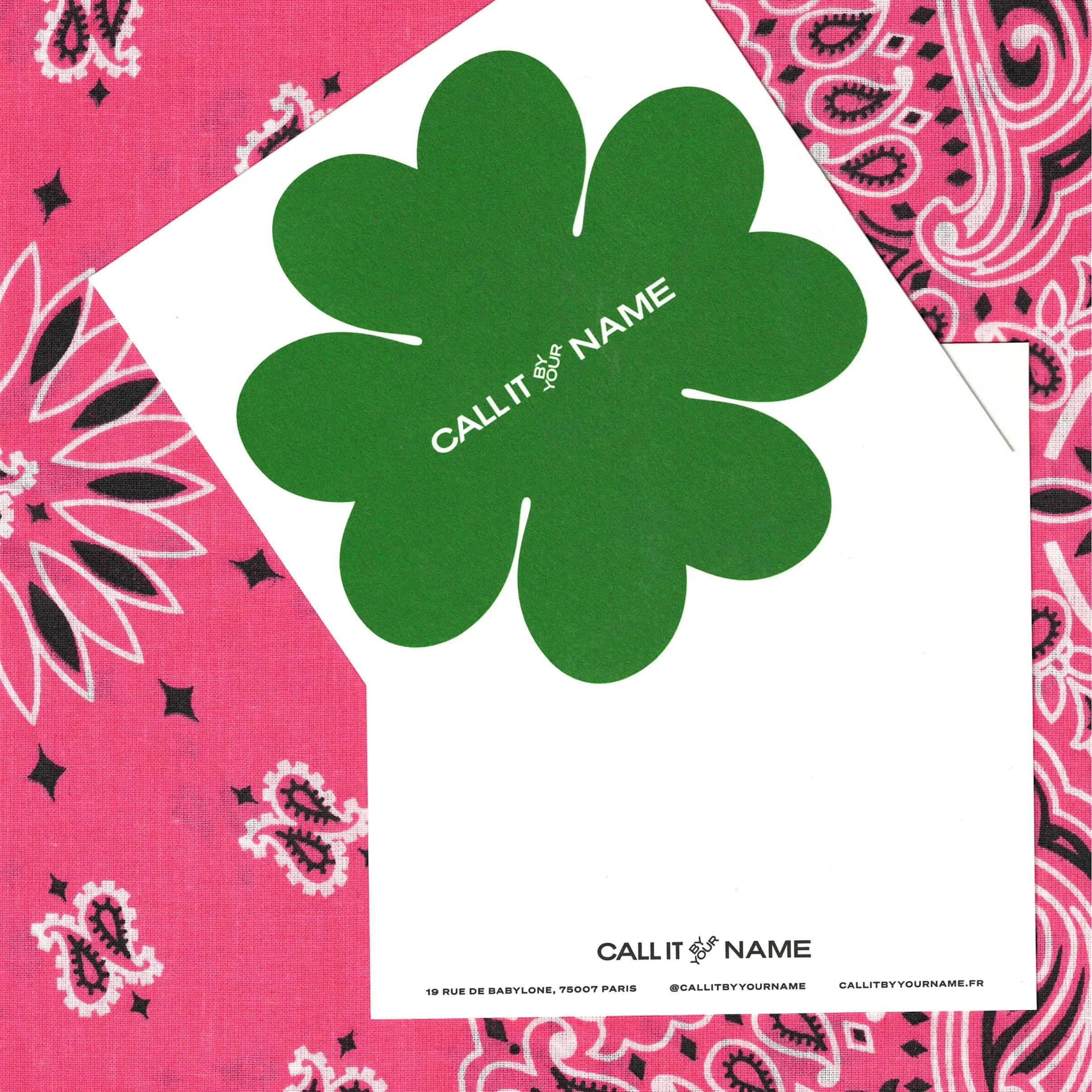 Carte manuscrite