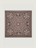 Bandana en Soie - WARM GREY - Petit Modèle