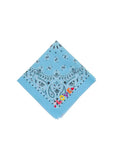 Bandana - Small embroidery - Love - Pale Blue