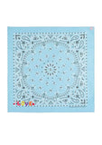 Bandana - Small embroidery - Love - Pale Blue