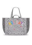 Maxi cabas - Holidays - Pale Grey Dark Grey