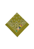 Bandana - Small embroidery - Luck - Bronze