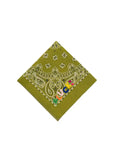 Bandana - Small Embroidery - LUCK - Bronze