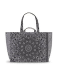 Maxi Cabas - COEURS - Dark Grey / Pale Grey