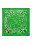 Bandana - Petite Broderie - LUCK - Vert Gazon