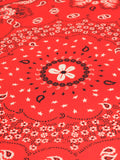 Silk Bandana - ORANGE - Small Size