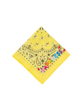 Bandana - Small embroidery - Happiness - Pale Yellow