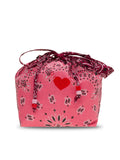 Maxi Bucket Bag - COEUR - Strawberry Pink / Bordeaux