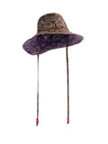 Hat - MARRON / VIOLET 