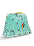 Toilet Bag - RAINBOW - Mint / Pale Yellow