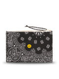 Zipped Pouch - HAPPY FACE - All Black