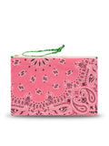 Pochette zippée - Arc-en-ciel - Strawberry Pink / Vert Gazon - Call It By Your Name